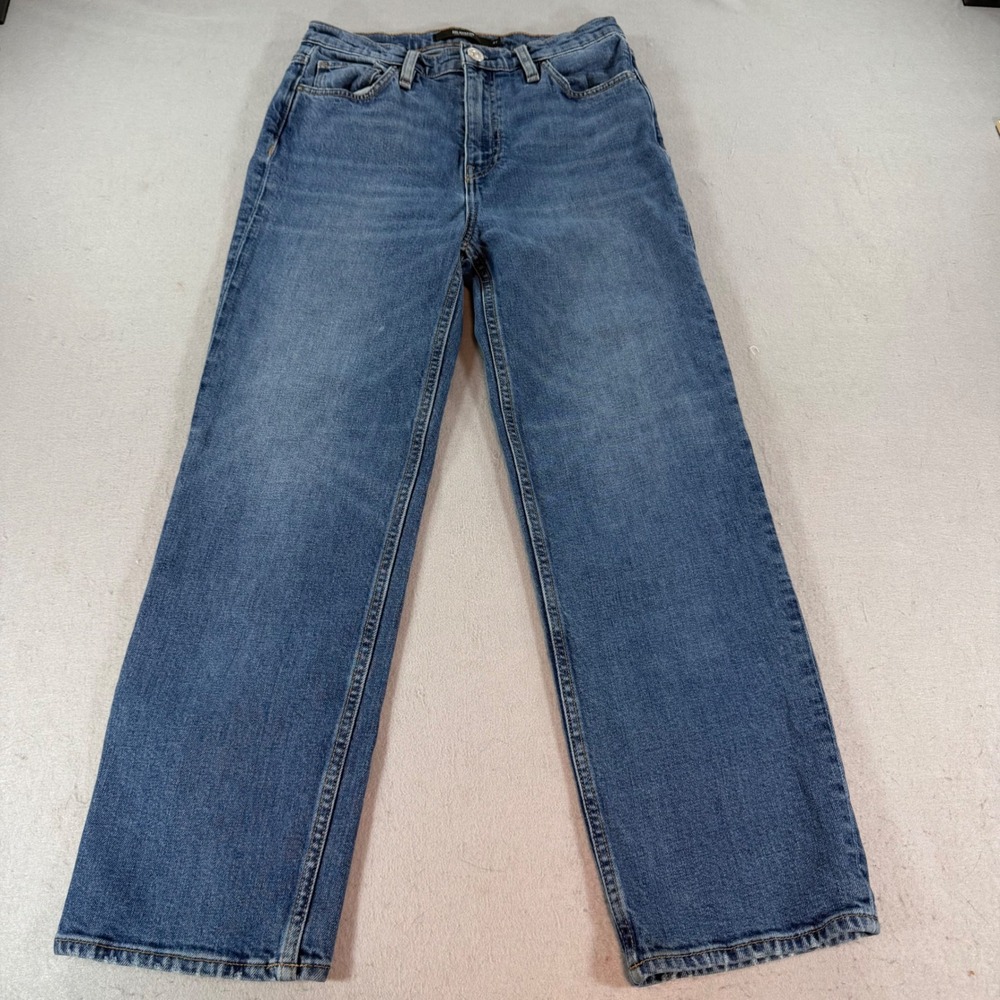Hudson Remi Straight Crop Jeans High Rise Medium Wash 27‎